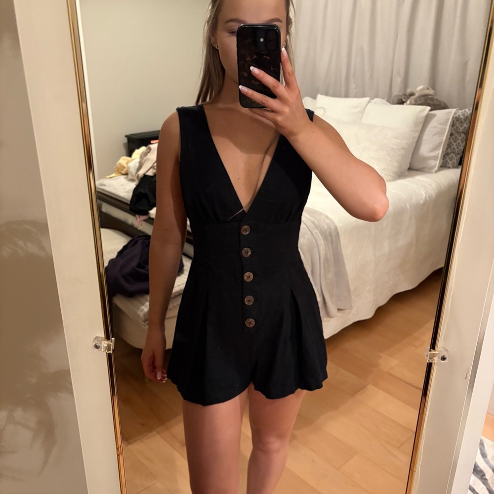 Forever 21 Black Romper